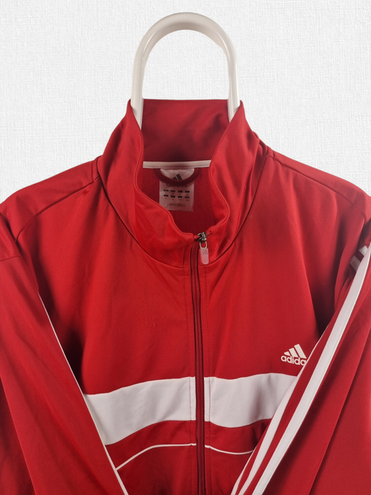 Adidas 3-stripes zipper maat XL