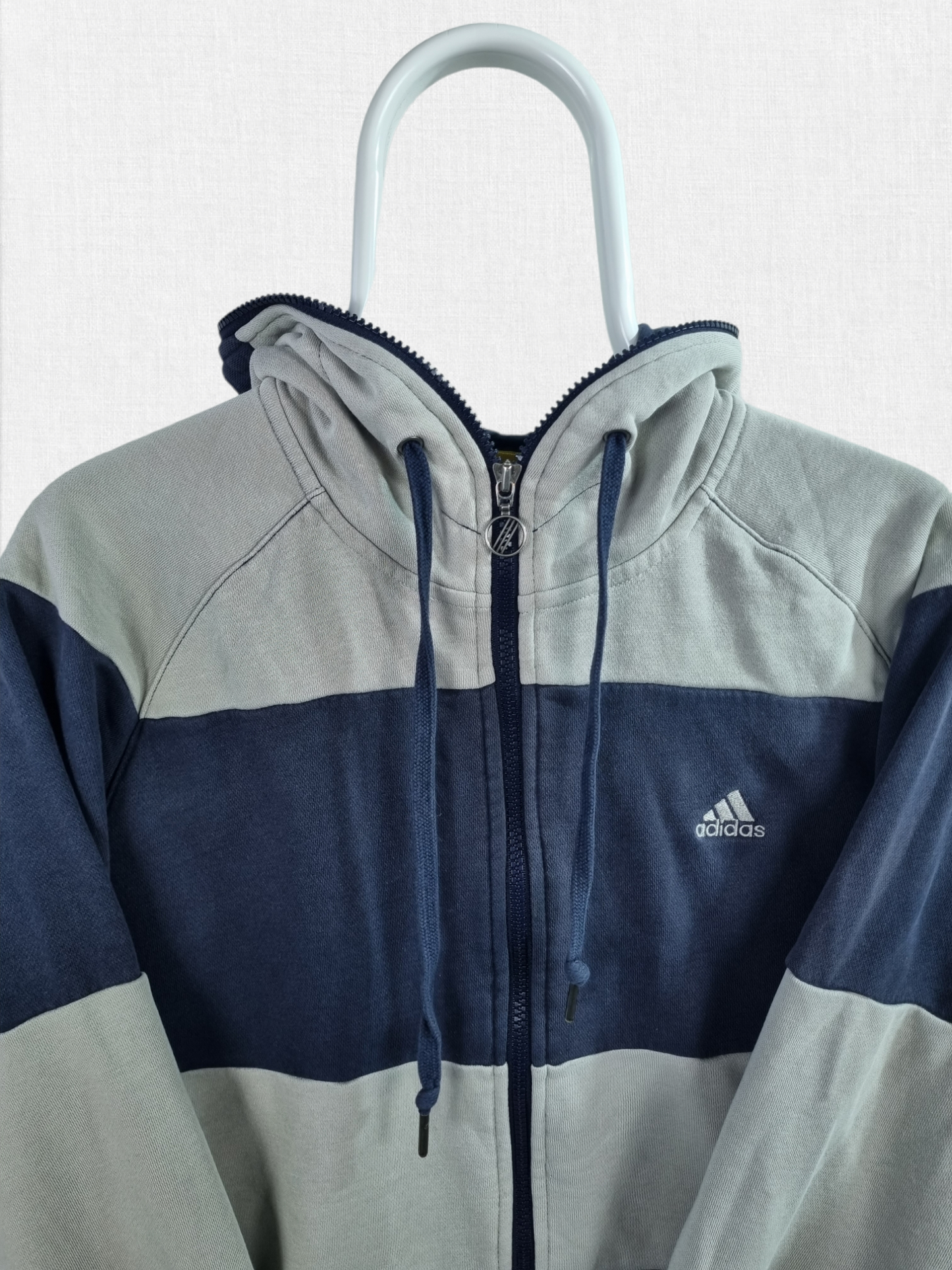 Adidas zip hoodie maat L