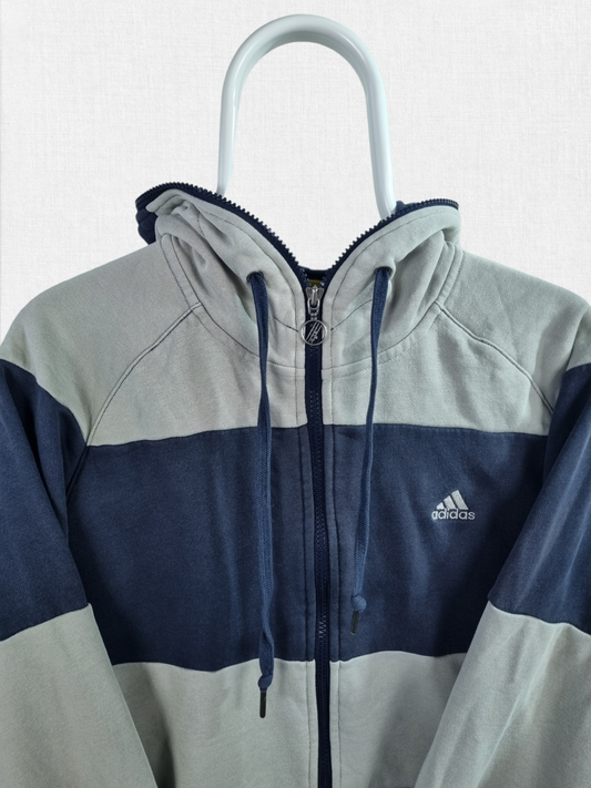 Adidas zip hoodie maat L