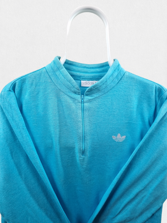 Adidas mid 80s sweater van dunne stof maat L