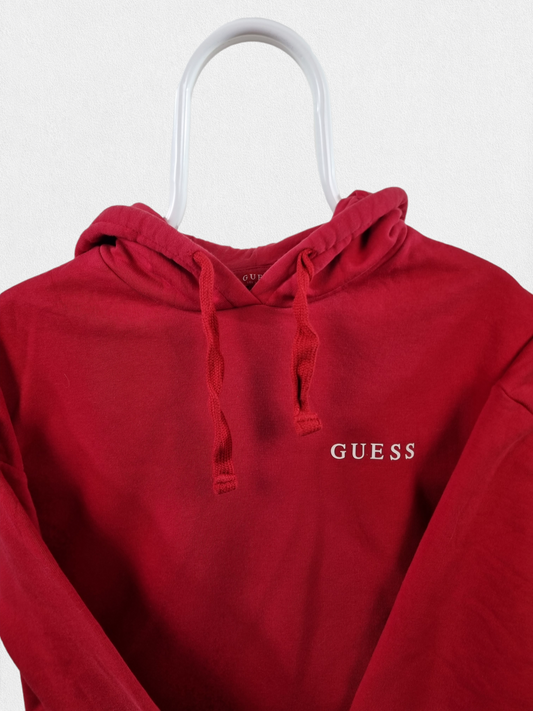 Guess chest logo hoodie maat XS