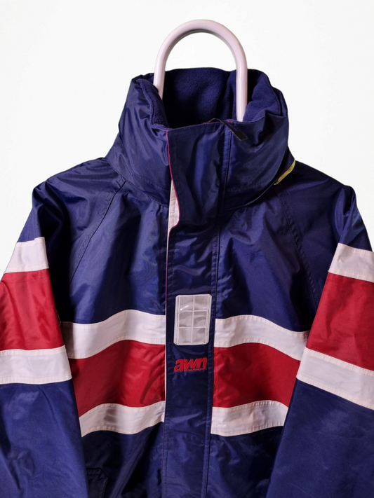 Vintage AWN regenjas maat M