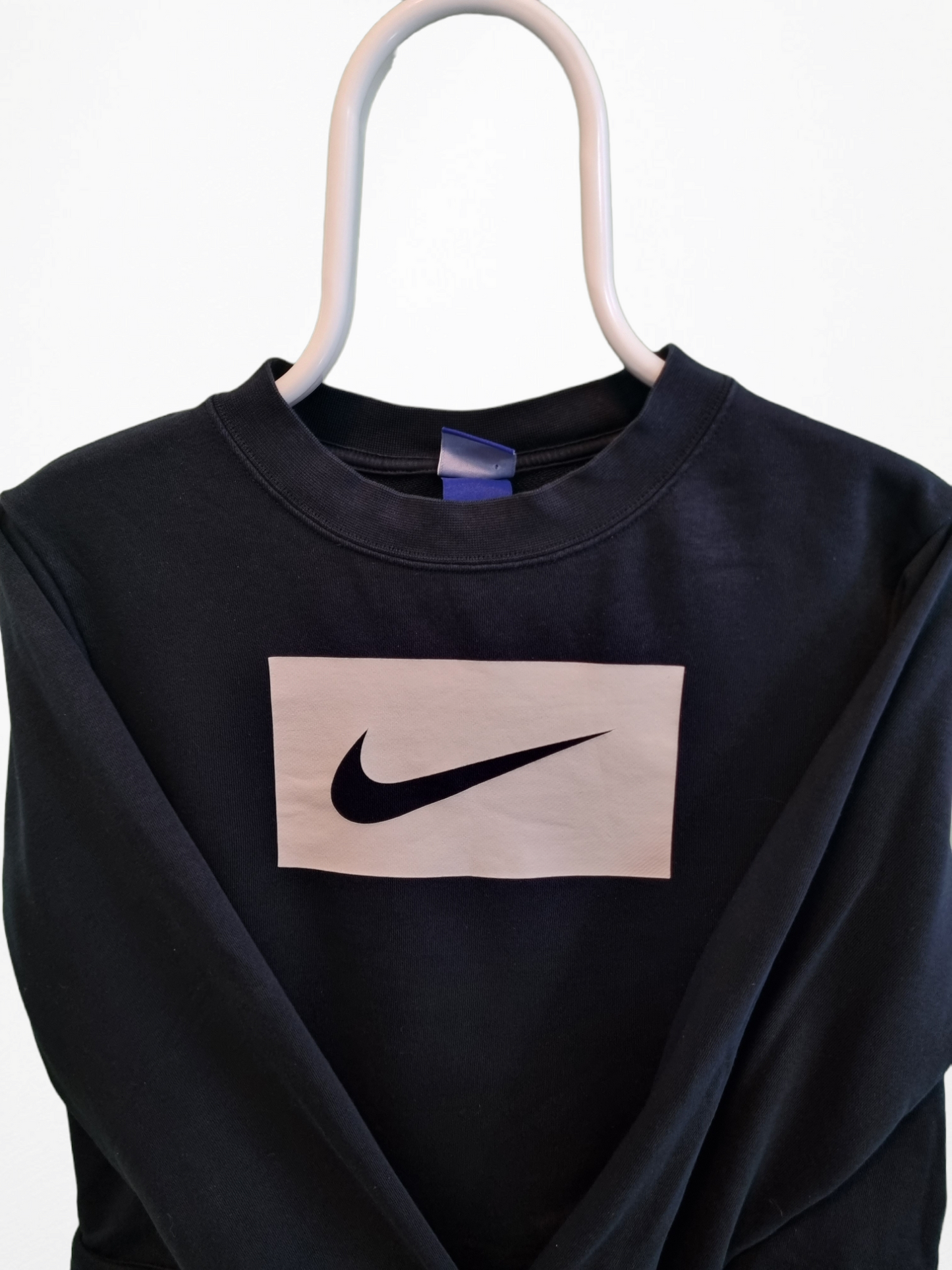 Nike crop top swoosh sweater maat S