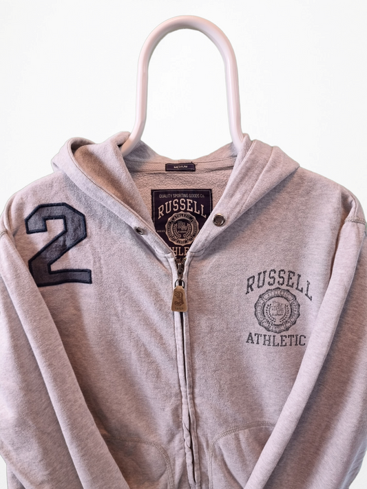Russel hoodie met rits maat M