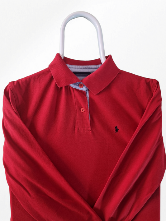 Ralph Lauren chest logo LS polo maat L