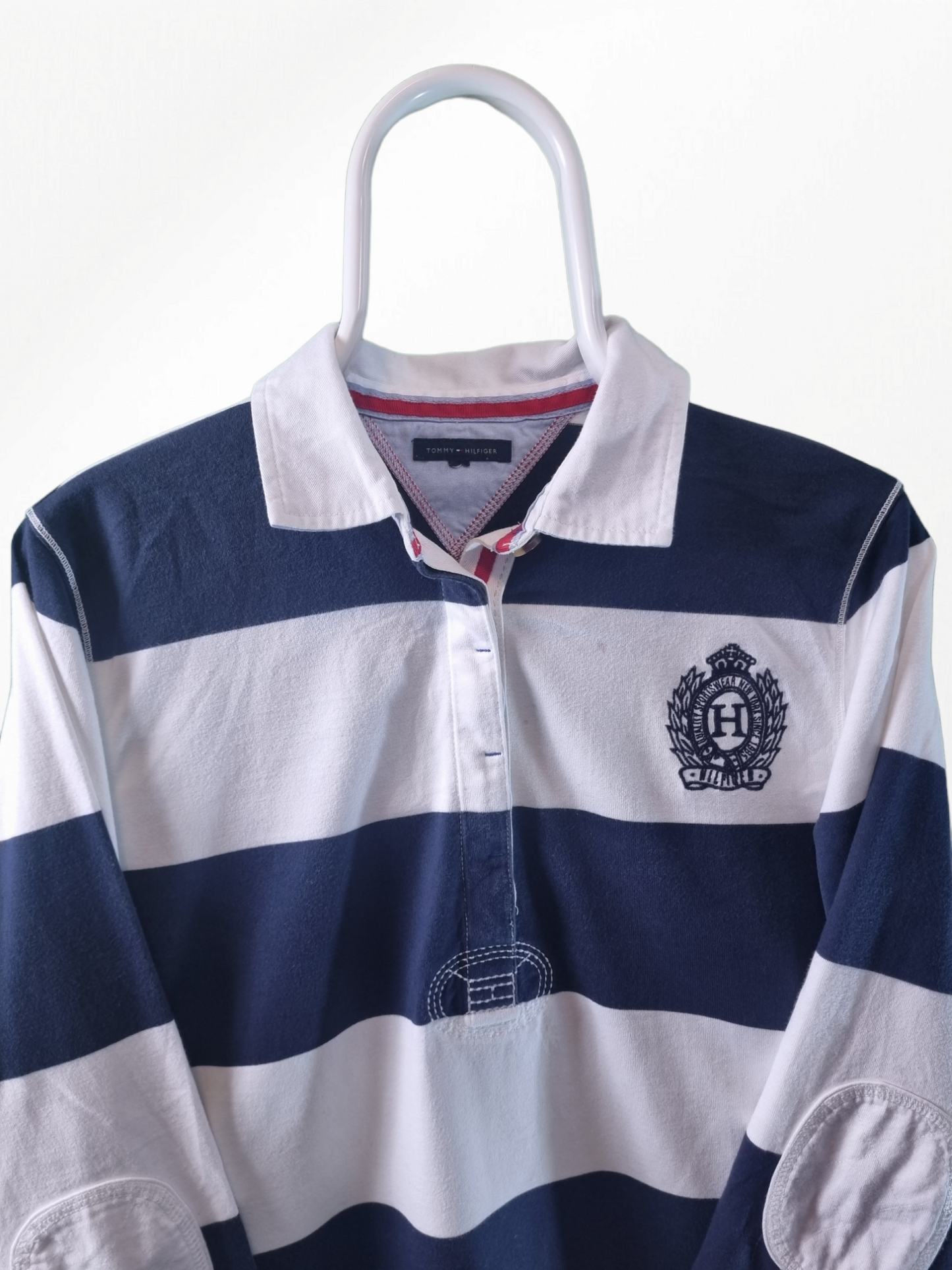 Tommy Hilfiger LS polo maat S/M
