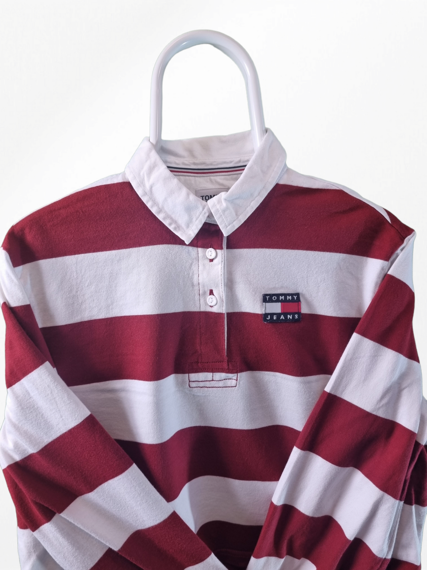 Tommy Hilfiger stripes polo maat S