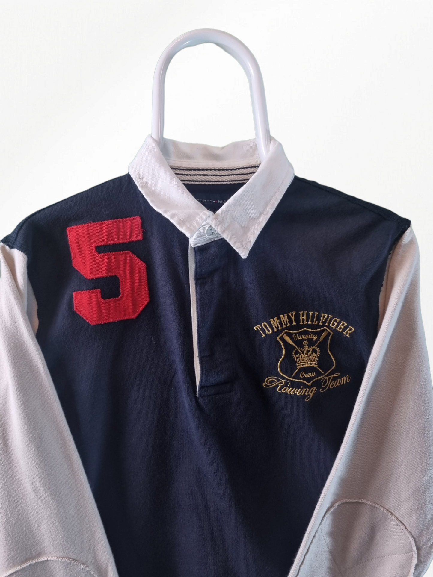 Tommy Hilfiger LS polo maat M