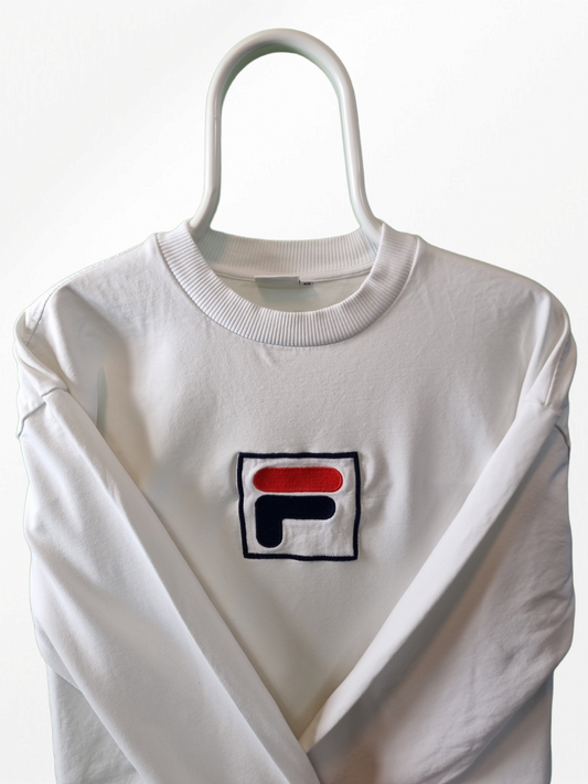 Fila embroidered front logo sweater maat XS