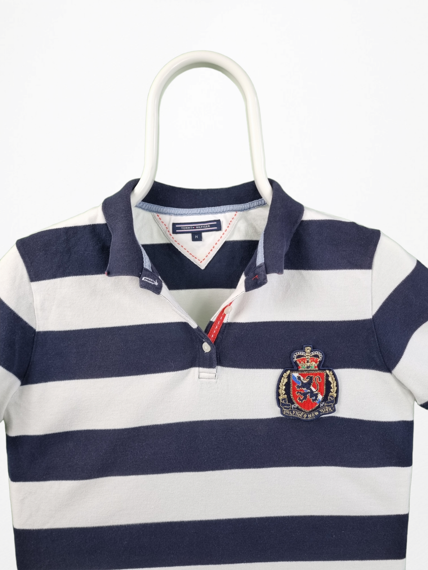 Tommy Hilfiger striped polo maat M