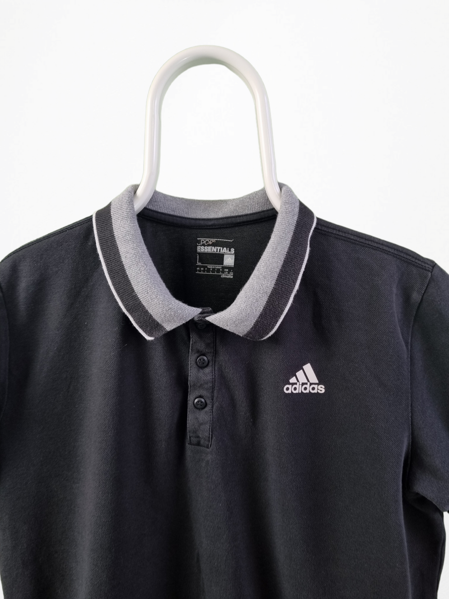Adidas chest logo polo maat L