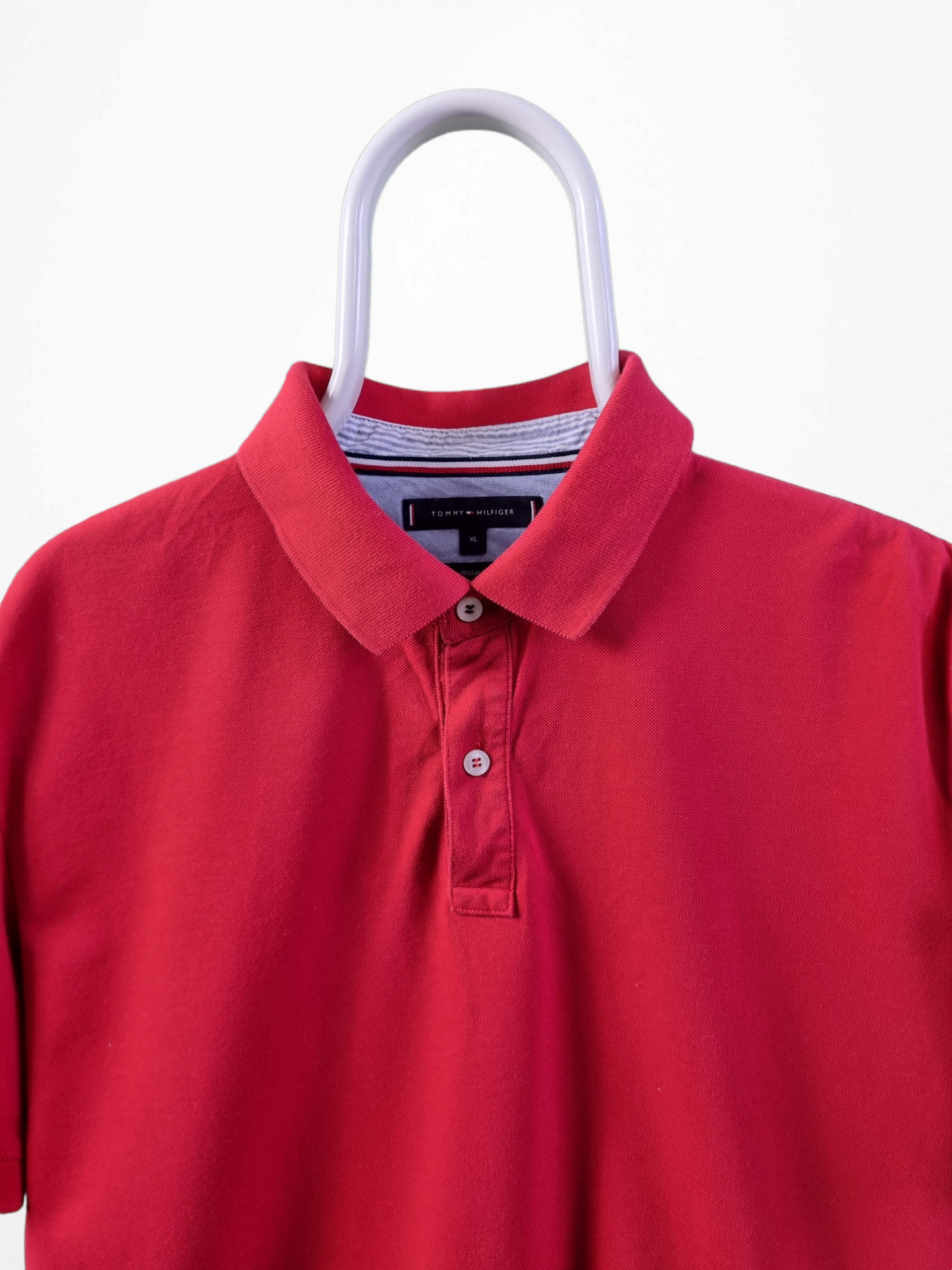 Tommy Hilfiger side tape polo maat XL